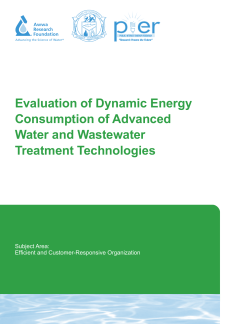 Evaluation of Dynamic Energy Consumption of Advanced Water and Wastewater Treatment Technologies