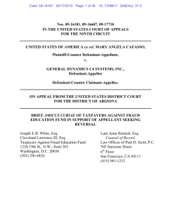 Nos. 09-16181, 09-16607, 09-17710 IN THE UNITED STATES COURT OF APPEALS