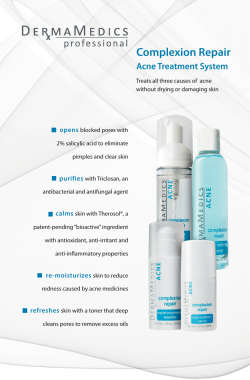 Complexion Repair Acne Treatment System opens