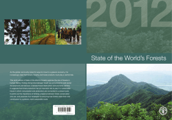 State of the World’s Forests