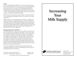 Dosage The dose of Domperidone (Motilium ) to increase milk supply ranges