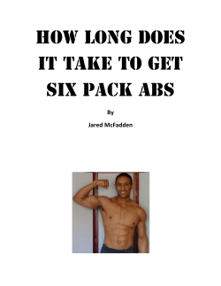 How Long Does It Take To Get Six Pack Abs