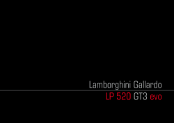 Lamborghini Gallardo GT3 LP 520 evo