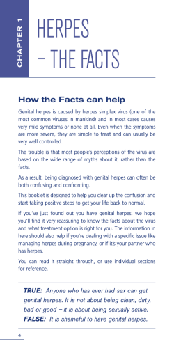 HERPES – THE FACTS How the Facts can help 1