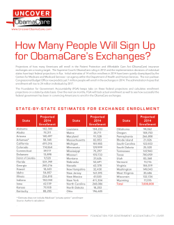 How Many People Will Sign Up for ObamaCare’s Exchanges? www.UncoverObamaCare.com