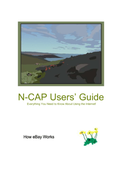 N-CAP Users’ Guide
