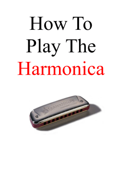 How To Play The Harmonica