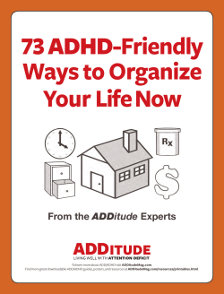 73 ADHD-Friendly Ways to Organize Your Life Now ADDitude