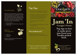 Top Tips Gooseberry Jam