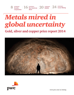 Metals mired in global uncertainty 24 8