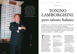 Tonino LAMBorghini:
