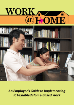 @ OME WORK An Employer&rsquo;s Guide to Implementing