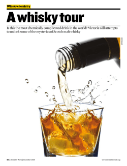 A whisky tour