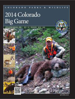 2014 Colorado Big Game