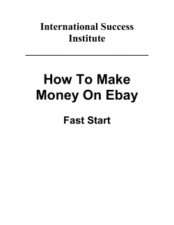 How To Make Money On Ebay International Success