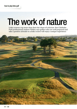 The work of nature how to play links golf