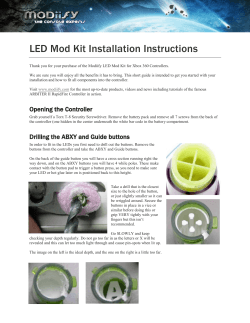 LED Mod Kit Installation Instructions