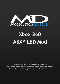 Xbox 360 ABXY LED Mod