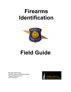 Firearms Identification  Field Guide