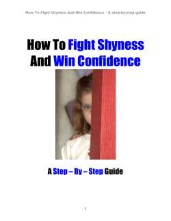 How To And Fight Shyness Win Confidence