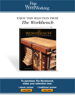 W The Workbench ENJOY THIS SELECTION FROM The Workbench,