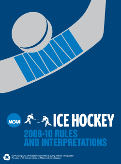 2008-10 RULES AND INTERPRETATIONS