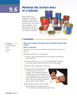9.6 Minimize the Surface Area of a Cylinder