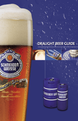 DRAUGHT BEER GUIDE