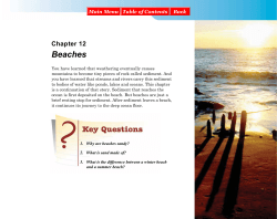 Beaches Chapter 12 Main Menu Table of Contents Back