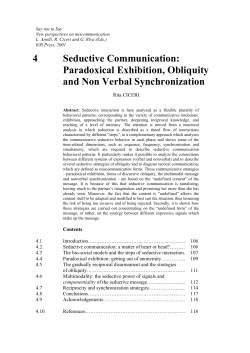 Say not to Say: New perspectives on miscommunication IOS Press, 2001
