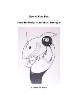 How to Play Pool  From the Basics to Advanced Strategies
