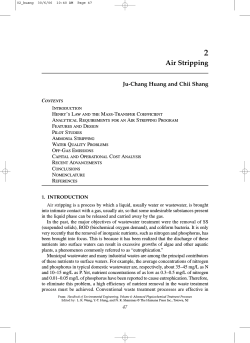 2 Air Stripping Ju-Chang Huang and Chii Shang C