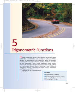 5 Trigonometric Functions H