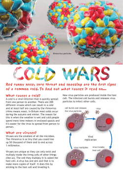 Red runny nose, sore throat and sneezing are the first... of a common cold. To find out what causes it...