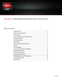 White Paper Table of Contents