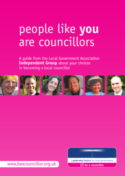 people like are councillors you Independent Group