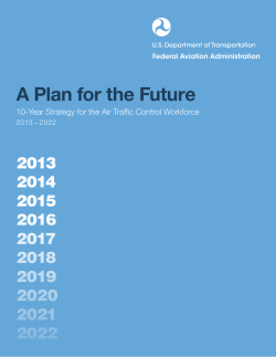 A Plan for the Future 2013 2014 2015