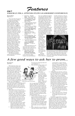 A few good ways to ask her to prom... page 6