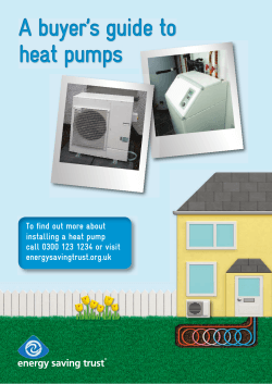 To find out more about installing a heat pump energysavingtrust.org.uk