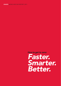 Faster. Smarter. Better. How to get to zero: