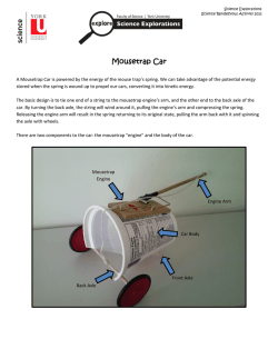 Mousetrap Car