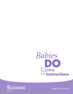 DO Babies Come Instructions