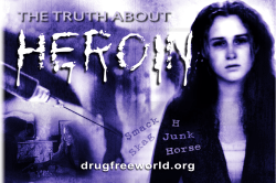 Heroin The TruTh abouT drugfreeworld.org H