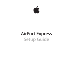 AirPort Express Setup Guide