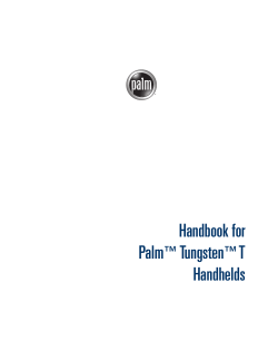 Handbook for Palm Tungsten T