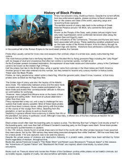 History of Black Pirates