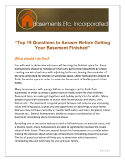 “Top 15 Questions to Answer Before Getting Your Basement Finished”