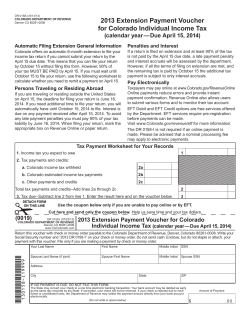 Automatic Filing Extension General Information Penalties and Interest