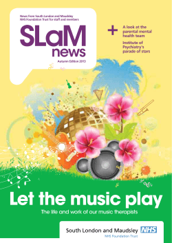 SLaM + Let the music play news