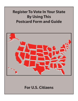 Register To Vote In Your State By Using This For U.S. Citizens